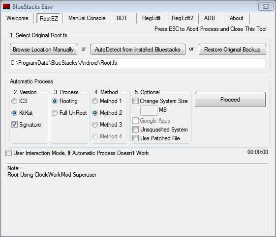 Root bluestacks any version using BS Easy tool