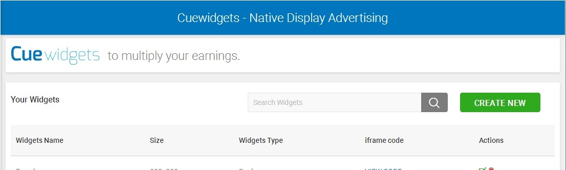 cuewidgets